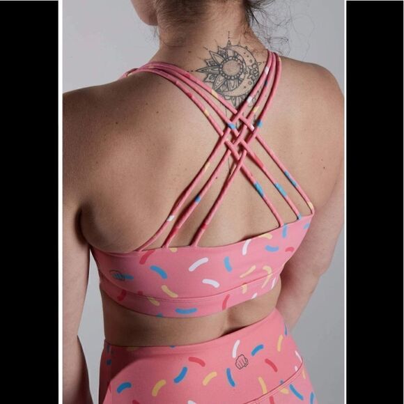 FeedMeFightMe Donut Sprinke Bra xL - Picture 3 of 6